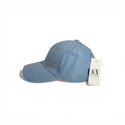 🧢 Armani Exchange A|X Light Blue Baseball Cap 💙✨
