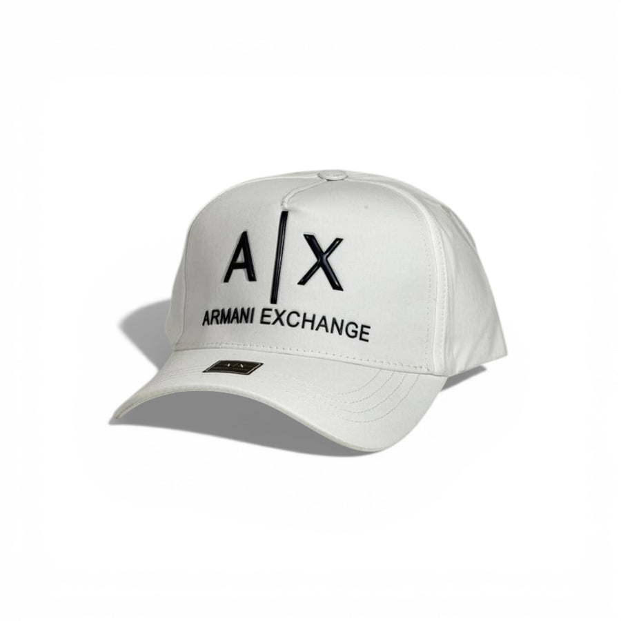 Armani Exchange A|X Baseball Cap — White