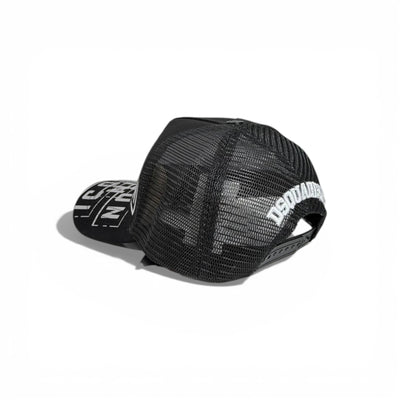 🧢 Dsquared2 ICON Graphic Black Trucker Cap 🖤🔥