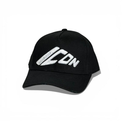 🧢 Dsquared2 ICON Black Baseball Cap 🤍🖤