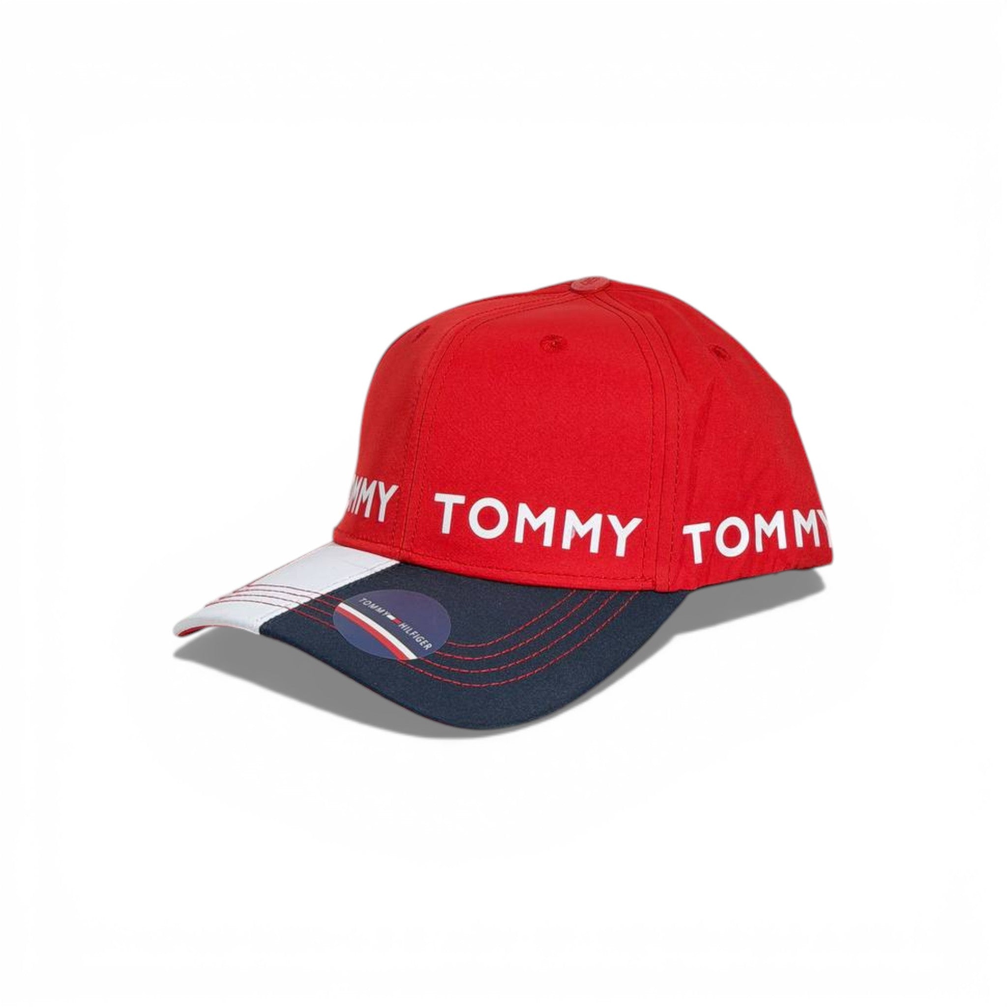 🔥 Tommy Icon Tricolor Baseball Cap 🧢🇺🇸