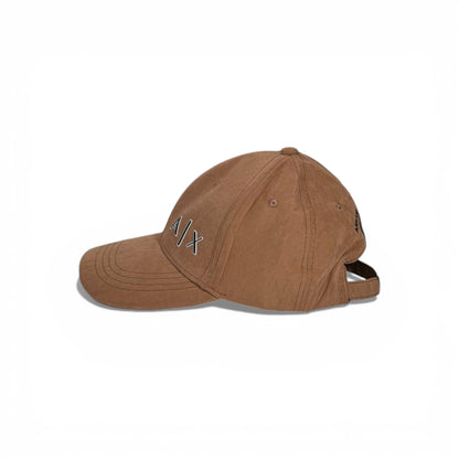 🤎🔥 A|X Armani Exchange Suede-Style Baseball Cap 🧢✨