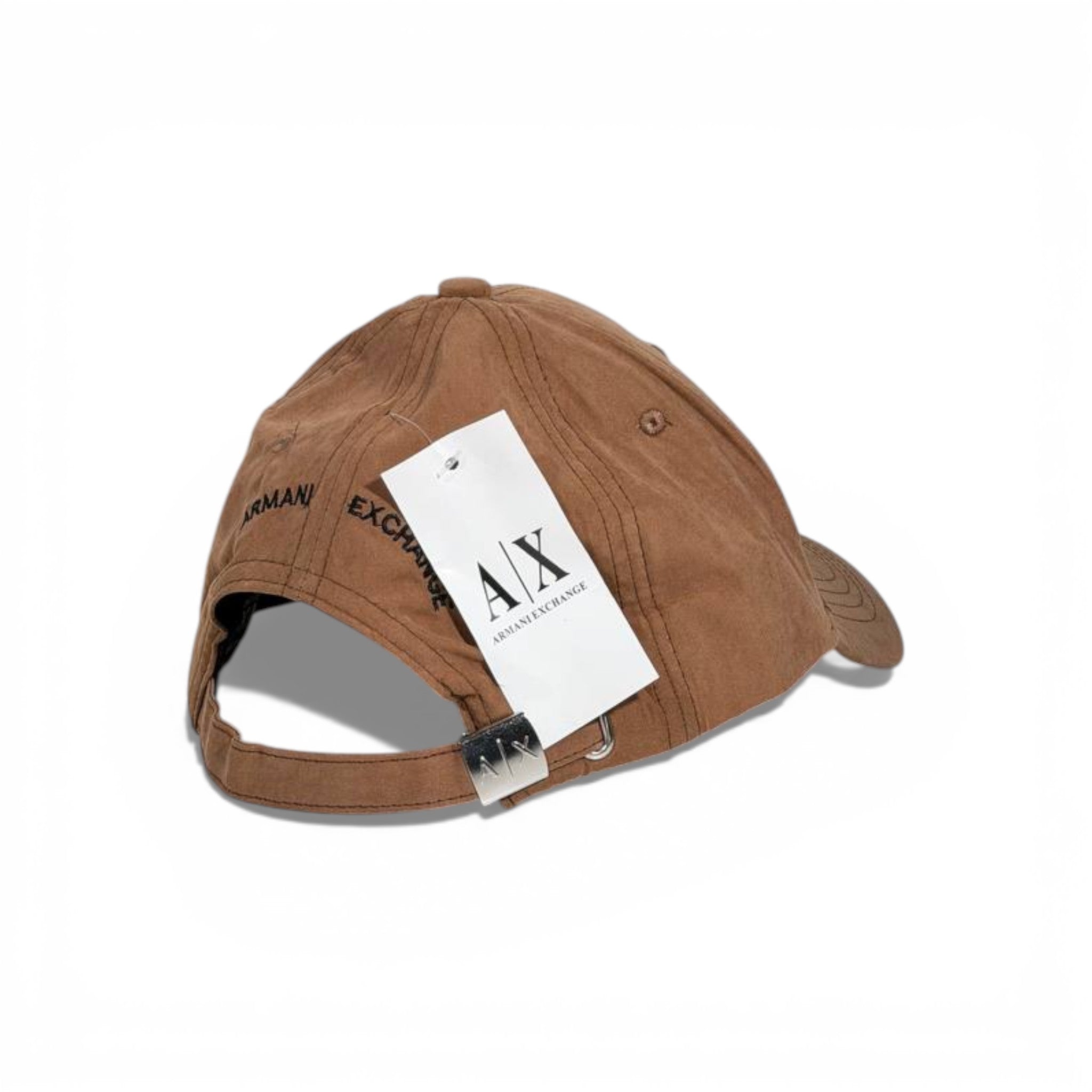 🤎🔥 A|X Armani Exchange Suede-Style Baseball Cap 🧢✨