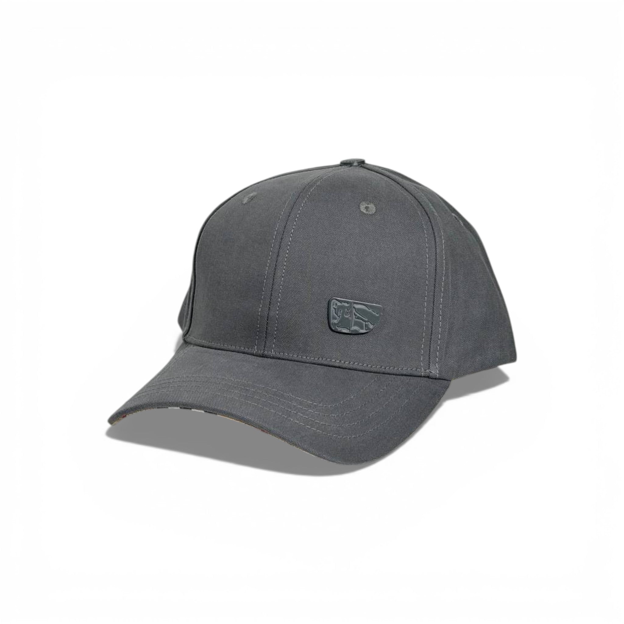 🩶✨ Burberry Grey Minimal Logo Baseball Cap 🧢🔥