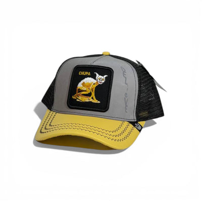 🐒🔥 Goorin Bros “Chupa” Monkey Trucker Cap 🧢💛