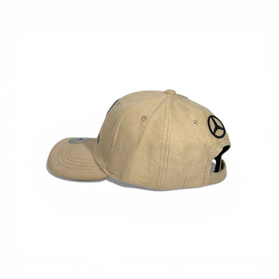 ⭐ Mercedes-Benz Classic Beige Logo Baseball Cap 🧢🤍