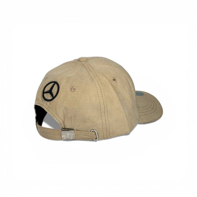 ⭐ Mercedes-Benz Classic Beige Logo Baseball Cap 🧢🤍