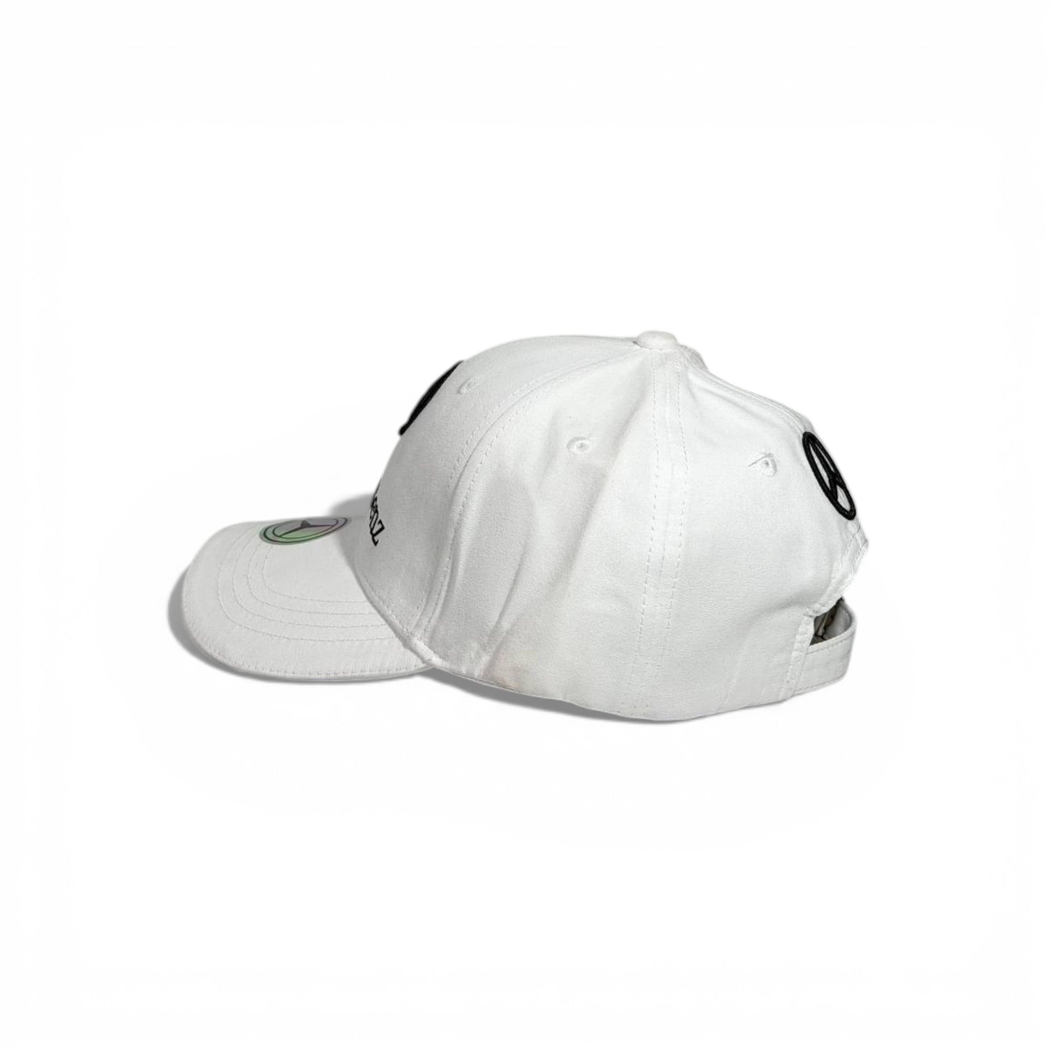 ⭐ Mercedes-Benz Classic White Logo Baseball Cap 🧢🤍