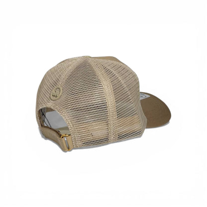 🤎 Coach Brown Heritage Trucker Baseball Cap ✨