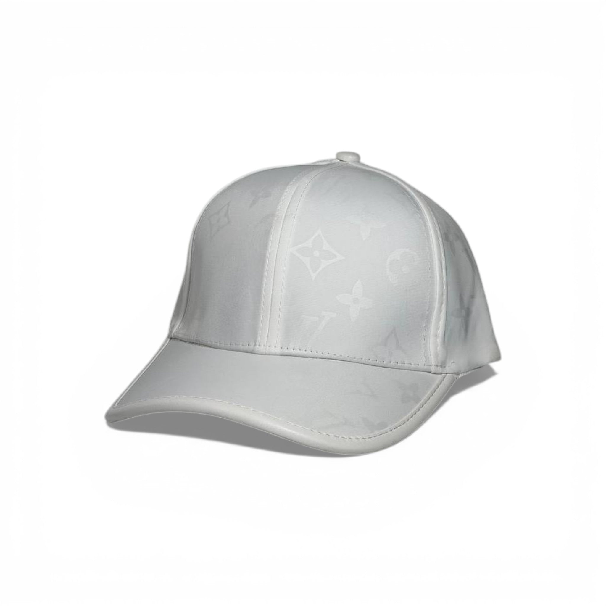 🤍 Louis Vuitton White Monogram Baseball Cap ✨👑