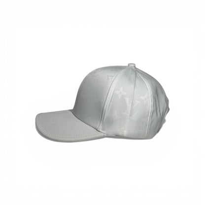 🤍 Louis Vuitton White Monogram Baseball Cap ✨👑