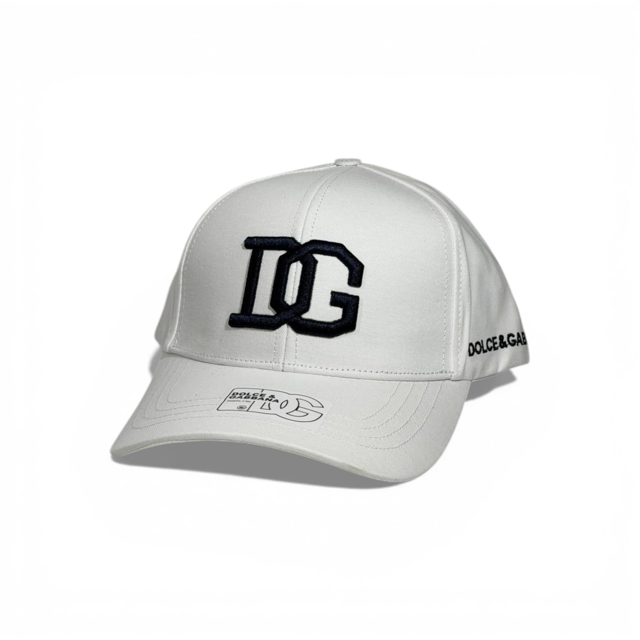 🤍 Dolce & Gabbana DG Logo White Cap 🧢✨