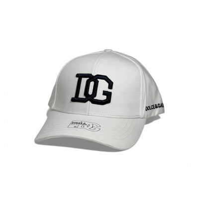 🤍 Dolce & Gabbana DG Logo White Cap 🧢✨