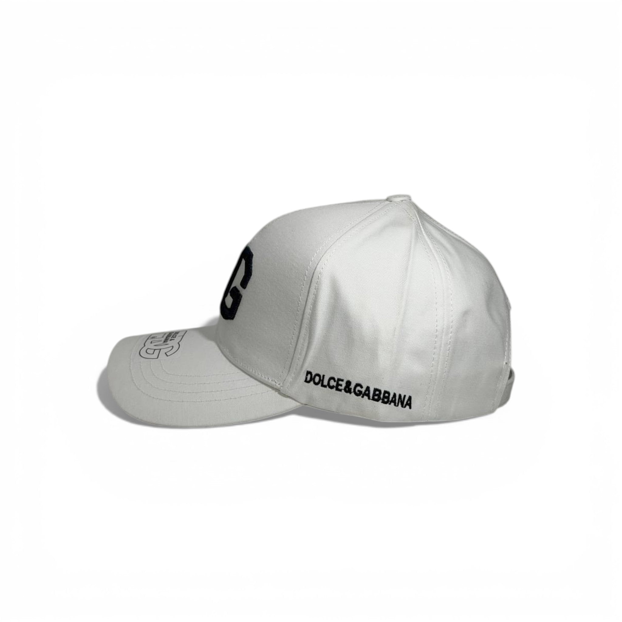 🤍 Dolce & Gabbana DG Logo White Cap 🧢✨