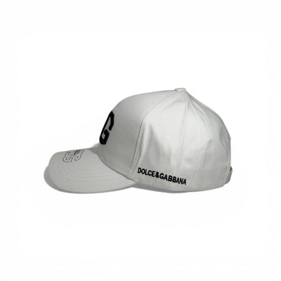 🤍 Dolce & Gabbana DG Logo White Cap 🧢✨
