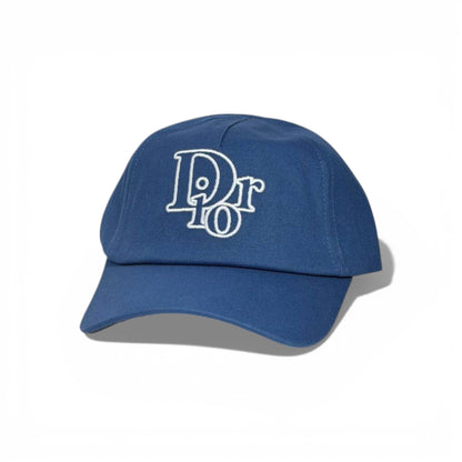 💙 Dior Blue Cap with Embroidered Logo 🧢✨