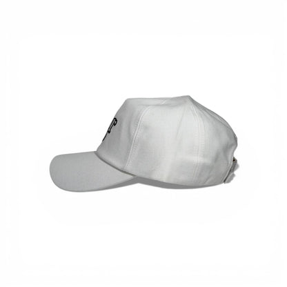 🤍 Dior White Cap with Embroidered Logo 🧢✨