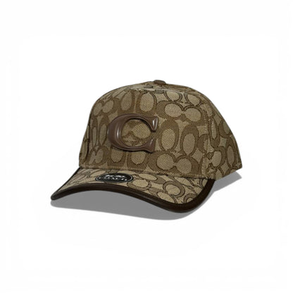 🤎 Coach Brown Signature Cap with Iconic C Logo 🧢✨