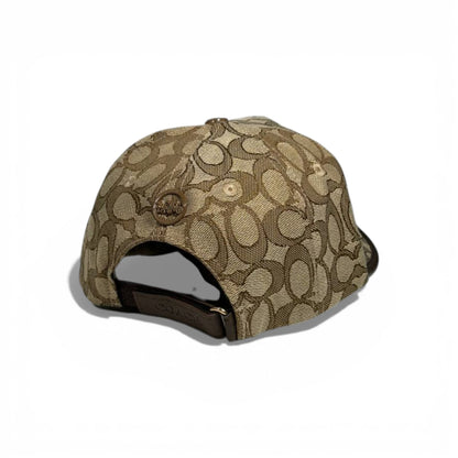 🤎 Coach Brown Signature Cap with Iconic C Logo 🧢✨