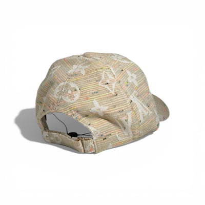 🤍 Louis Vuitton Beige Monogram Cap with Paint Splash Effect 🎨🧢