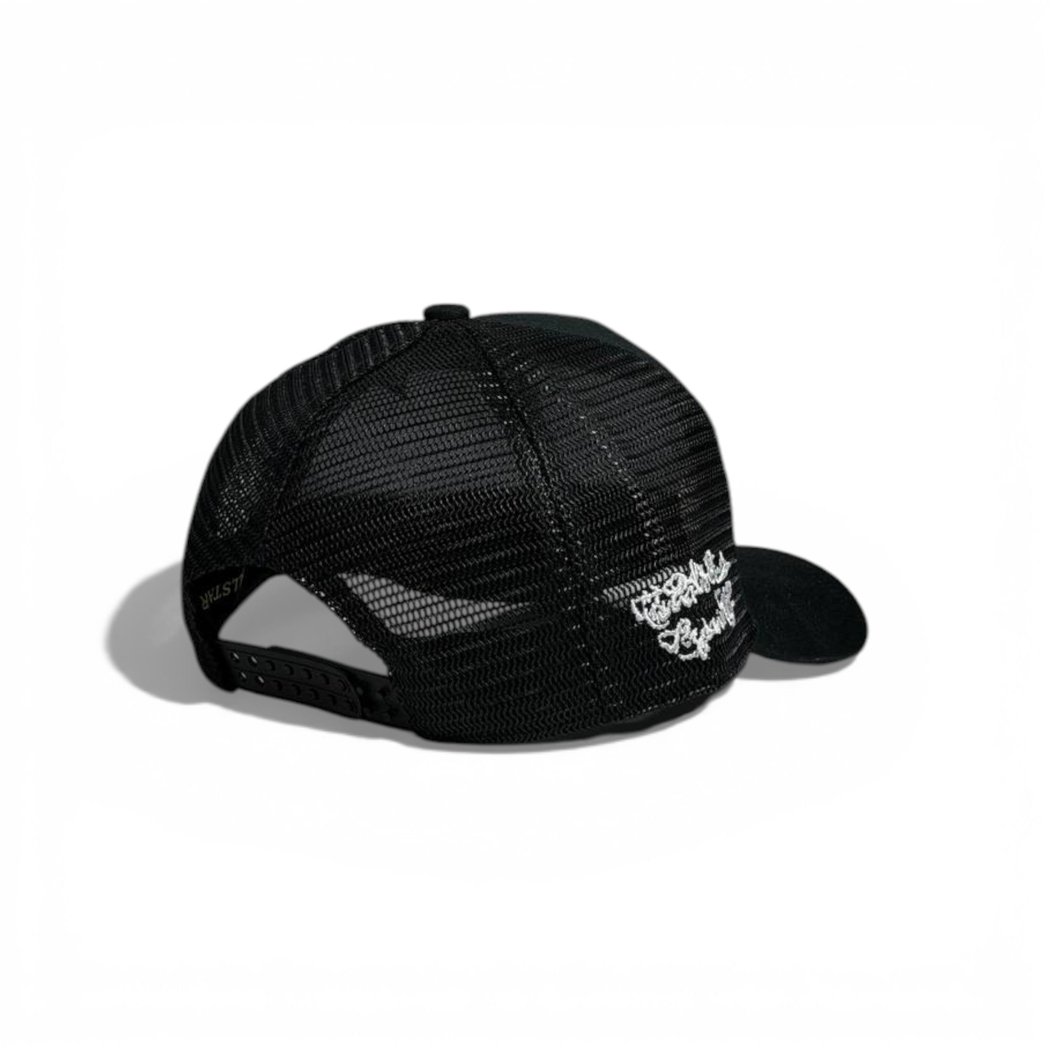 🖤 LA Flame Logo Black Trucker Cap 🔥⭐