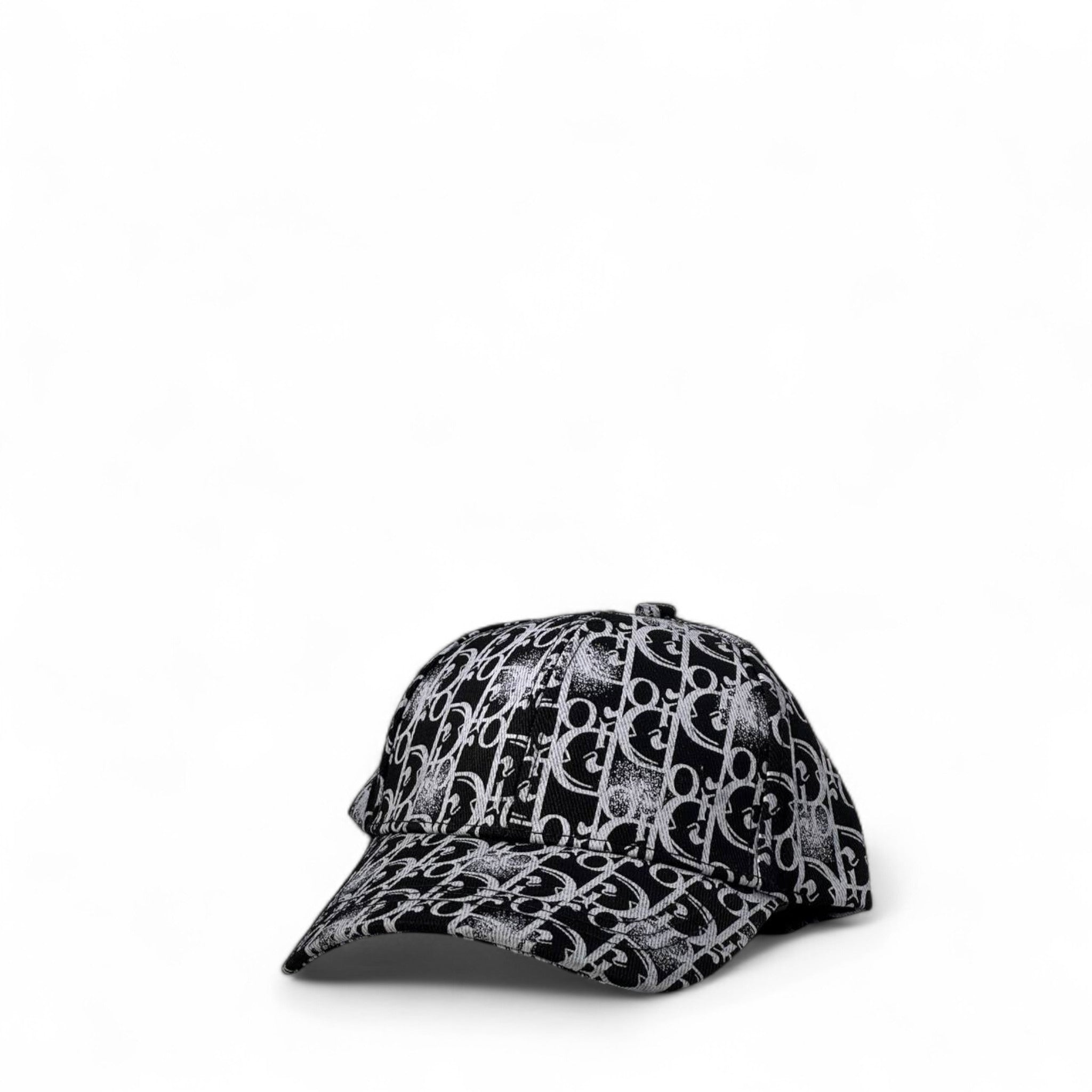 🖤 Dior Oblique Monogram Cap – Black & White Graffiti Edition 🧢