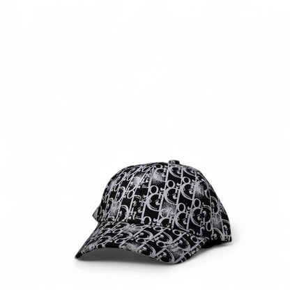 🖤 Dior Oblique Monogram Cap – Black & White Graffiti Edition 🧢