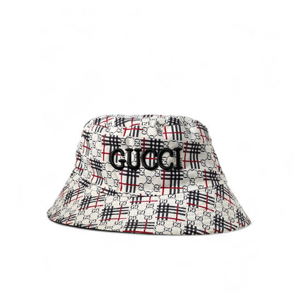 🧢 Gucci Reversible Bucket Hat – Black Minimal & Logo Patterned Luxury 🎩✨