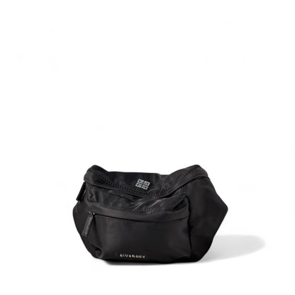 🖤 Givenchy Black Belt Bag – Minimalist Logo Edition 🎩✨