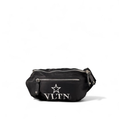 ⭐ Valentino VLTN Star Belt Bag – Black Urban Luxe Edition 🎒