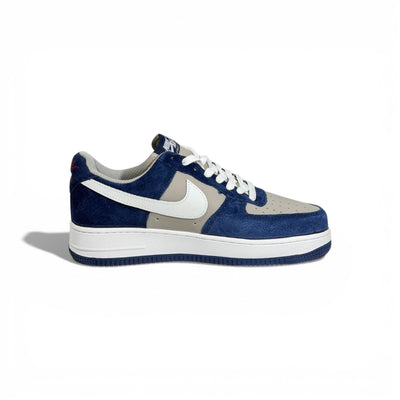👟🔥 Nike Air Force 1 x The North Face – Navy & Grey Streetwear Edition 💙🤍