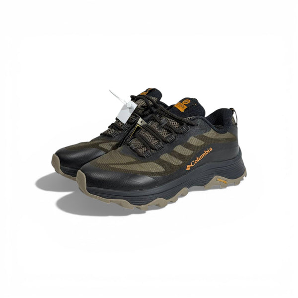 🥾🔥 Columbia Outdoor Performance Sneakers – Olive & Black Trail Style 🌲🖤