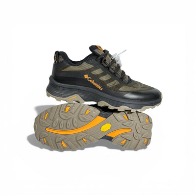 🥾🔥 Columbia Outdoor Performance Sneakers – Olive & Black Trail Style 🌲🖤