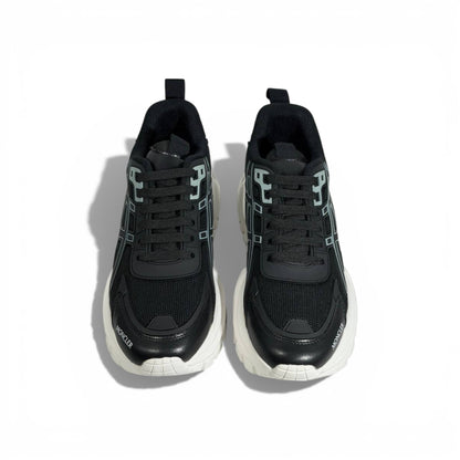 👟✨ Moncler Chunky Sneakers – Black & White Luxury Streetwear 🖤🤍🔥