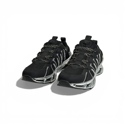 ⚡🖤 Philipp Plein Black Chrome Blade Sneakers – Ultimate Statement Luxury 👟🔥