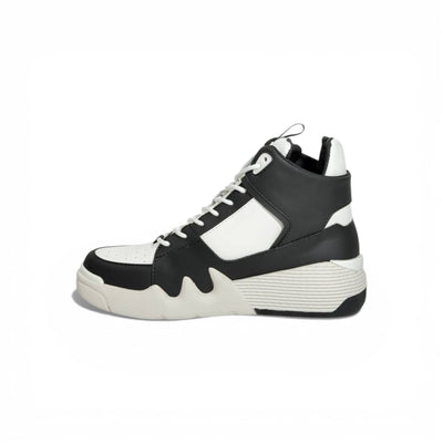 🖤🤍 Giuseppe Zanotti Black & White High-Top Sneakers – Iconic Contrast Edition 👟✨