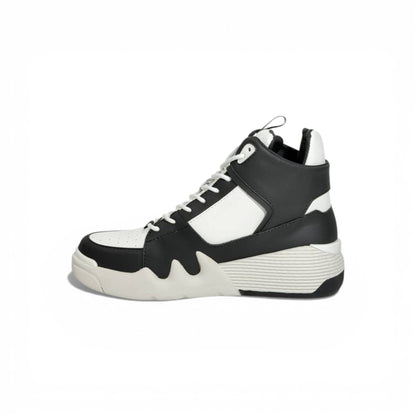 🖤🤍 Giuseppe Zanotti Black & White High-Top Sneakers – Iconic Contrast Edition 👟✨