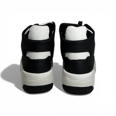 🖤🤍 Giuseppe Zanotti Black & White High-Top Sneakers – Iconic Contrast Edition 👟✨