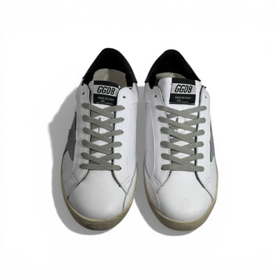 ⭐🤍 Golden Goose Superstar White Sneakers – Iconic Star Edition 👟✨