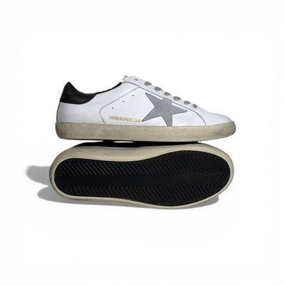 ⭐🤍 Golden Goose Superstar White Sneakers – Iconic Star Edition 👟✨