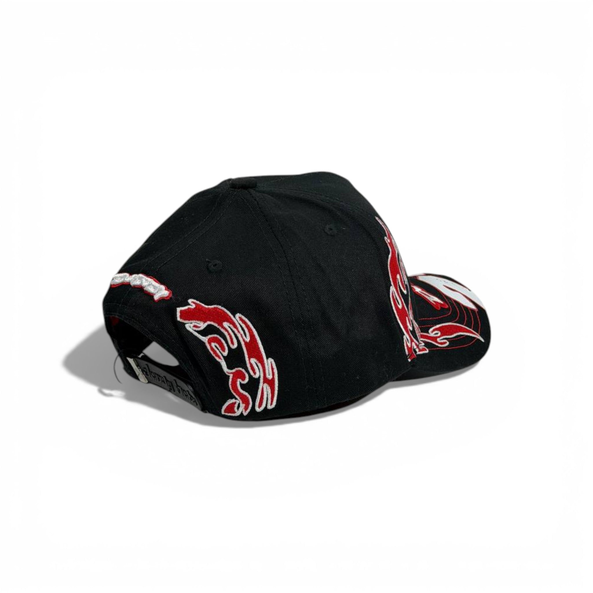 🔥🧢 Flame “D” Streetwear Baseball Cap