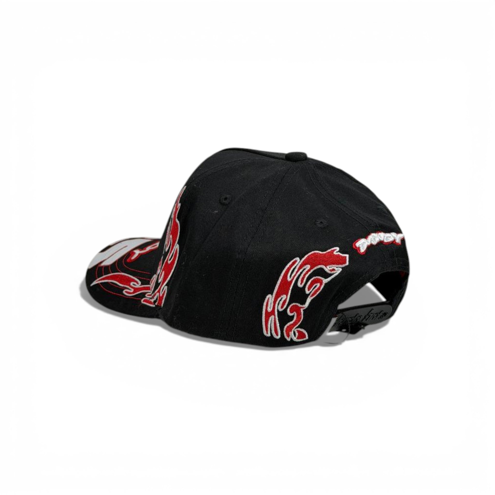 🔥🧢 Flame “D” Streetwear Baseball Cap