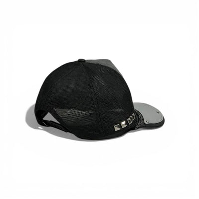 🐶🔥 Boss Bulldog Black Studded Baseball Cap