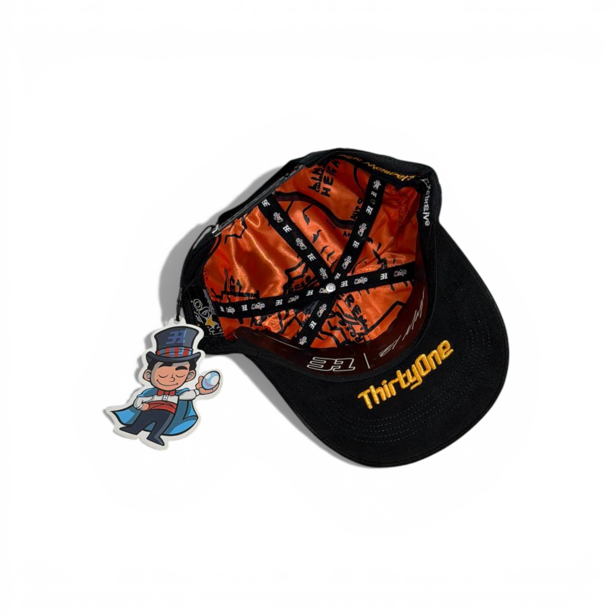 ⭐🔥 Thirty One Black & Gold Star Baseball Cap