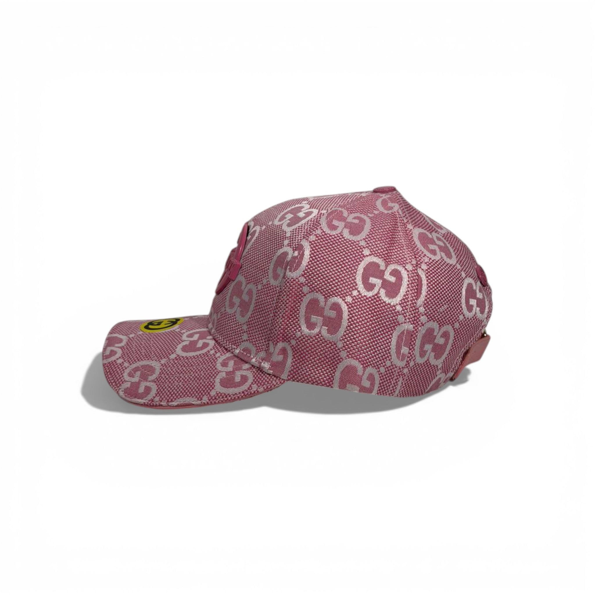 🧢 Gucci Pink GG Monogram Cap – Iconic Luxury Statement 💗✨
