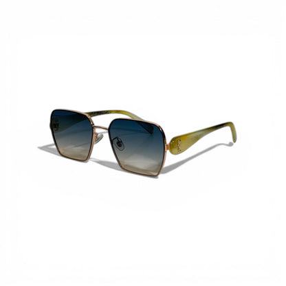 🕶️ Saint Laurent Square Sunglasses – Elegant Gradient Design ✨💛