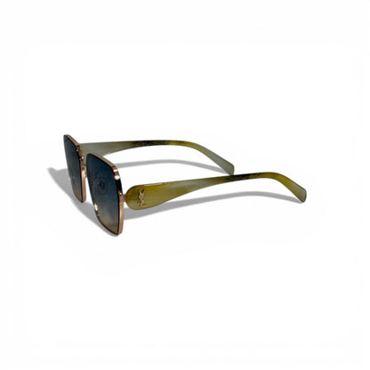 🕶️ Saint Laurent Square Sunglasses – Elegant Gradient Design ✨💛