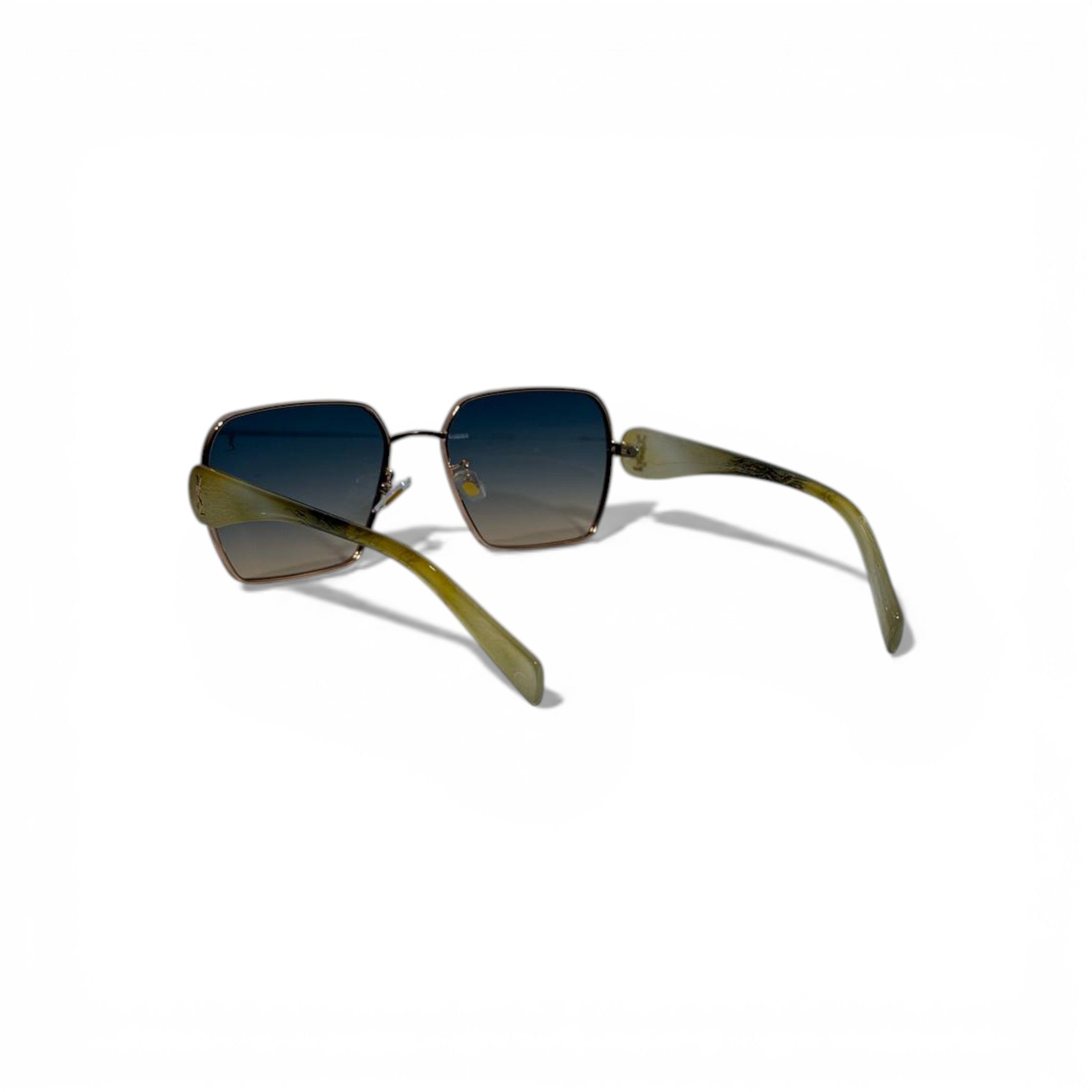 🕶️ Saint Laurent Square Sunglasses – Elegant Gradient Design ✨💛
