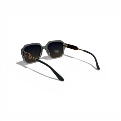 🕶️🤎 Burberry Square Sunglasses with Iconic Check Side Detail 🤎🕶️