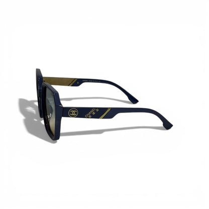 🕶️💙 Chanel Oversized Square Sunglasses with Iconic Logo 💙🕶️